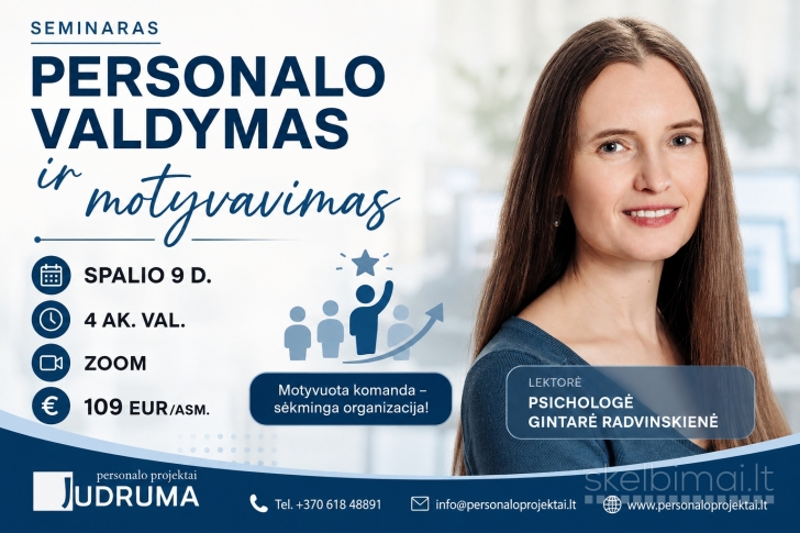 Personalo valdymas ir motyvavimas