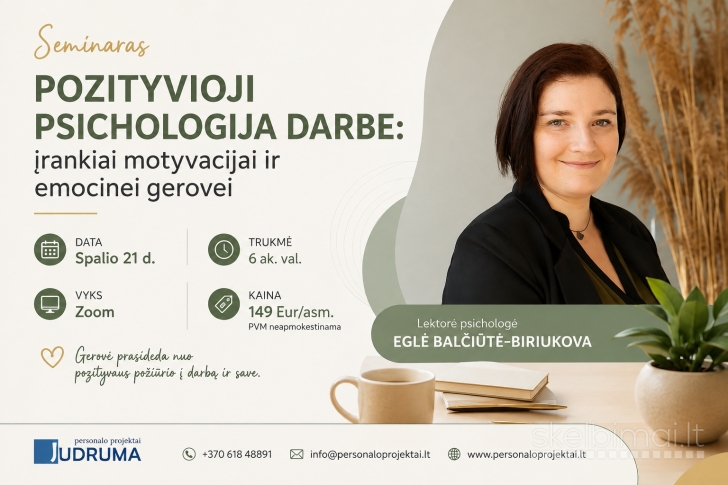 Pozityvioji psichologija darbe