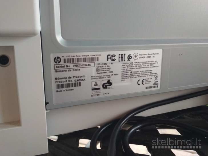 Spaudintuvas Hp LaserJet Pro M130Nw G3Q58A