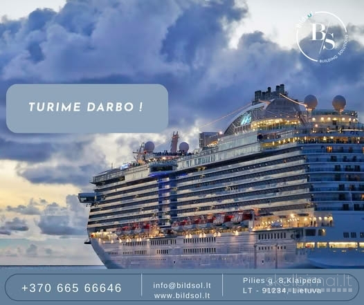 Ieškome darbuotoju darbui europoje.