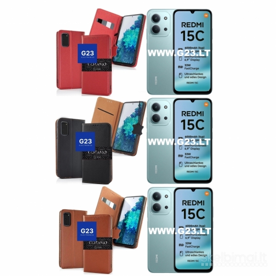 686 Gotamo Vintage odos dėklai Xiaomi Redmi 15C, 15C 4G, Poco C85 4G WWW.G23.LT