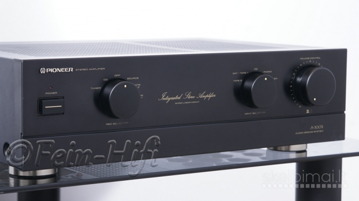PIONEER A-300 stereo amplifier. 1991m. Made in Japan. Kaip Naujas.