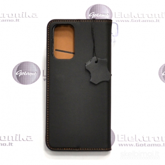 1313 Dėklas knygelė Xiaomi Redmi Note 10 Pro Gotamo Vintage natūrali oda G23.LT