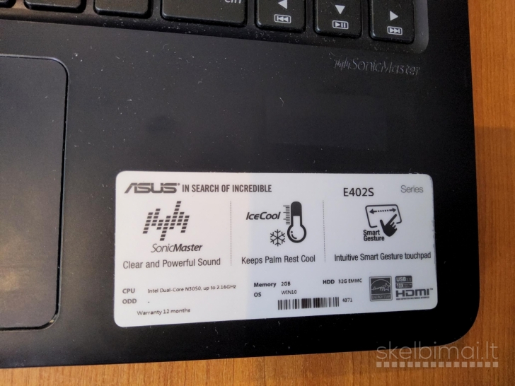 Asus E402SA (Linux) 80eur
