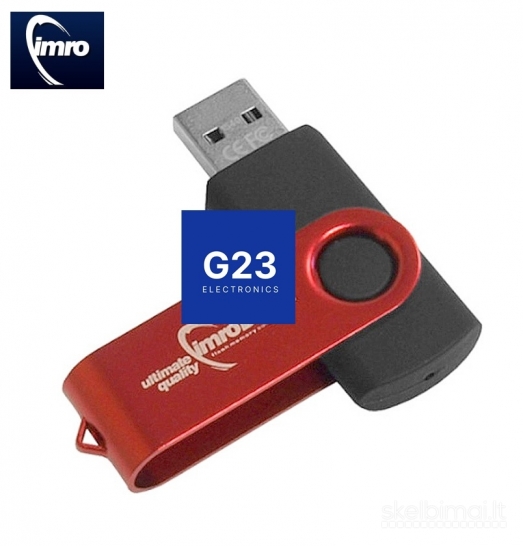 1315 Atmintinė USB raktas 32GB USB 2.0 IMRO Axis WWW.G23.LT