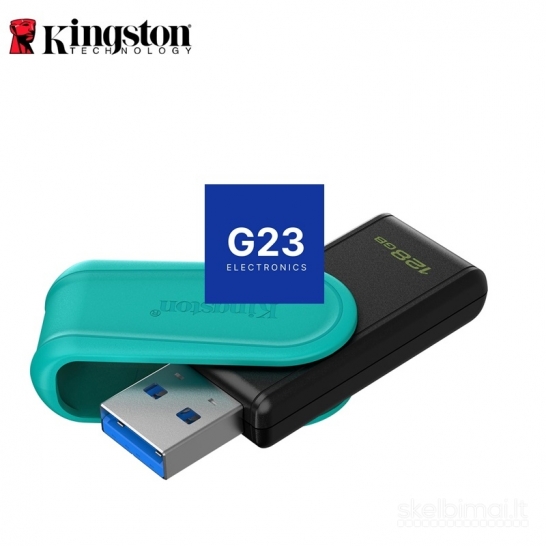 1317 Atmintinė USB raktas 128GB USB 3.2 Kingston Exodia S WWW.G23.LT