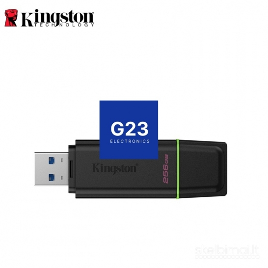 1318 Atmintinė USB raktas 256GB USB 3.2 Kingston Exodia WWW.G23.LT