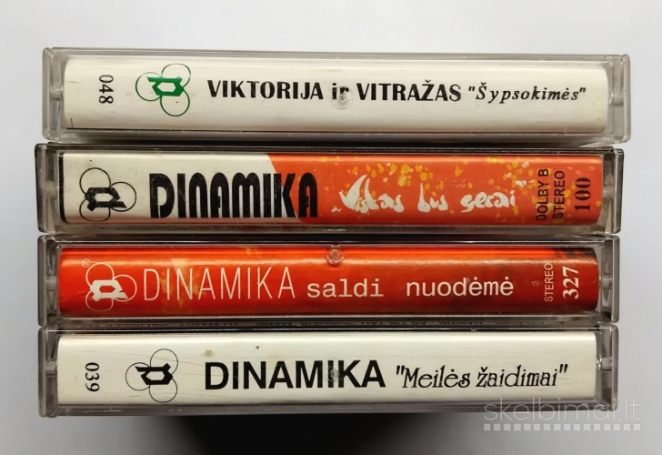 Audio kasetės lietuviška muzika