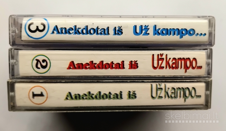 Audio kasetės lietuviška muzika