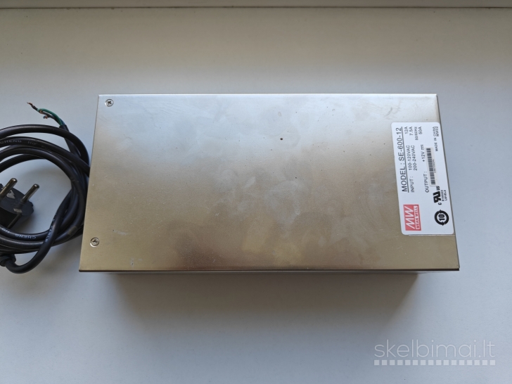 Mean Well Se-600-12 12v 600w maitinimo šaltinis