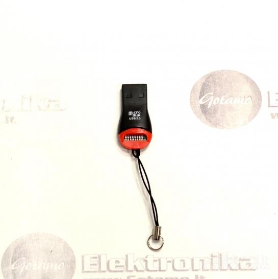 Atminties kortelių adapteris Micro SD į USB 2.0 WWW.G23.LT