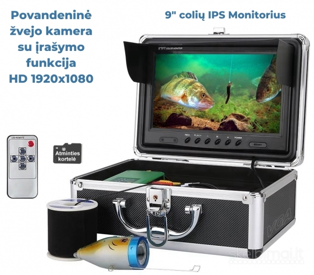 Povandenines Kameros Žvejybai