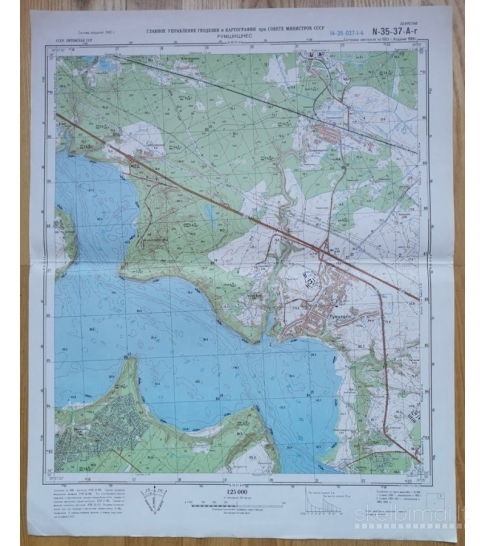 Lietuvos (Ltsr) kariniai topografiniai žemėlapiai