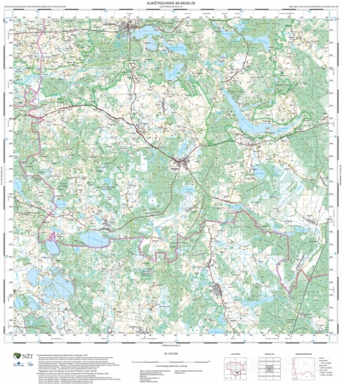 Lietuvos (Ltsr) kariniai topografiniai žemėlapiai