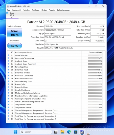 Ryzen 5700X, 32GB RAM, 5060Ti 16gb, SSD 2tb, Win11pro
