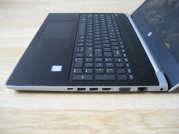 HP 450 G5 i3-7100U/ 128GB/ 8GB/ nauja baterija