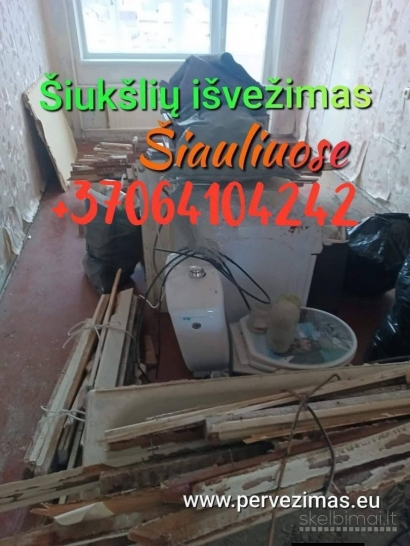 Daiktų išvežimas Šiauliai 06410424