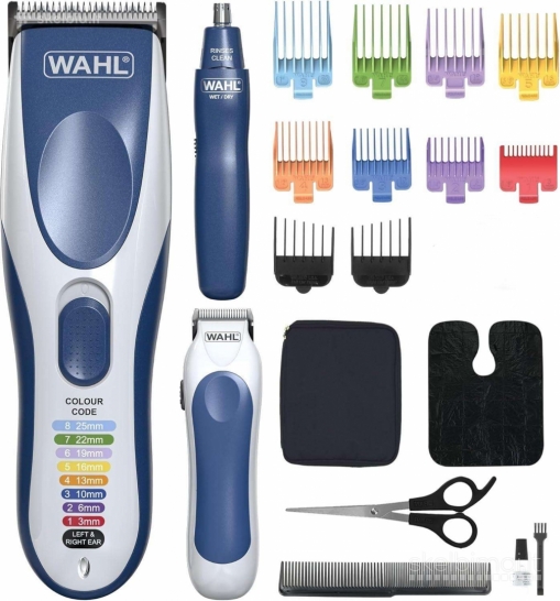"Wahl" plaukų kirpimo mašinėlė, rinkinys