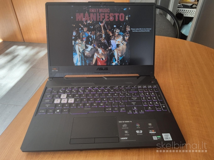 Asus Tuf Gaming Fx506, i7, Gtx 1650ti, 16gb, 512gb