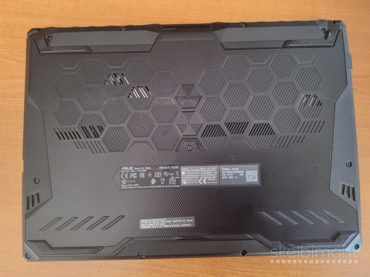 Asus Tuf Gaming Fx506, i7, Gtx 1650ti, 16gb, 512gb