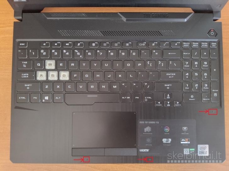 Asus Tuf Gaming Fx506, i7, Gtx 1650ti, 16gb, 512gb