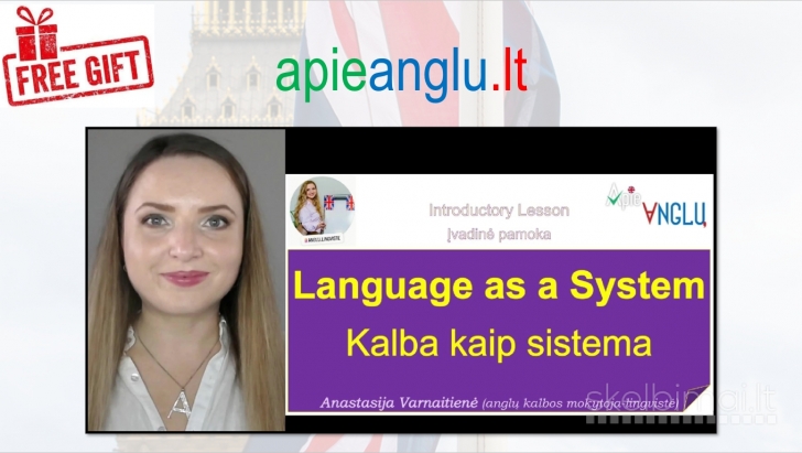 Išmok ANGLŲ kalbą per 100 pamokų!