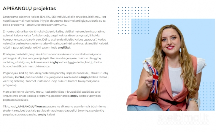 Išmok ANGLŲ kalbą per 100 pamokų!
