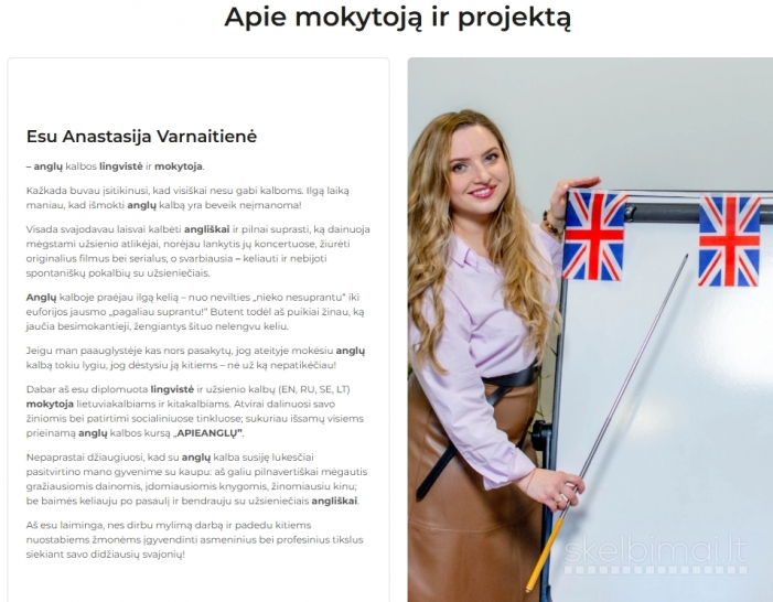 Išmok ANGLŲ kalbą per 100 pamokų!