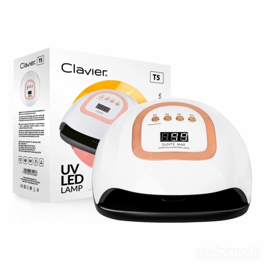 Clavier T5 UV/LED nagų lempa, 220 W
