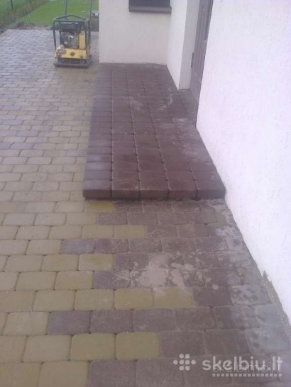 Klojame trinkeles 
