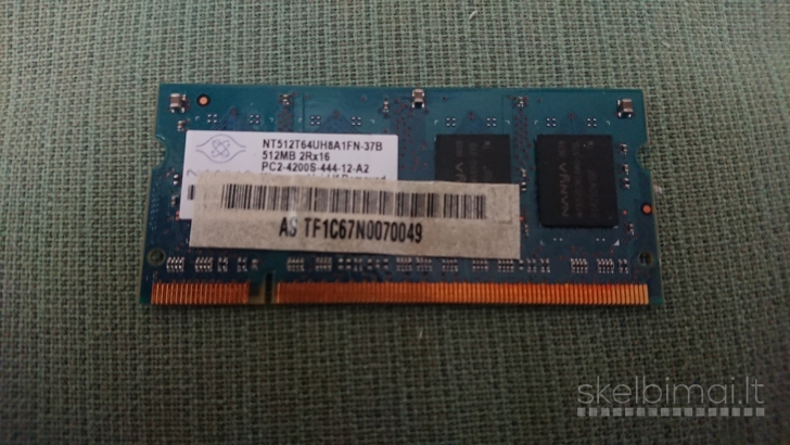 Ivairus senu laptop RAM
