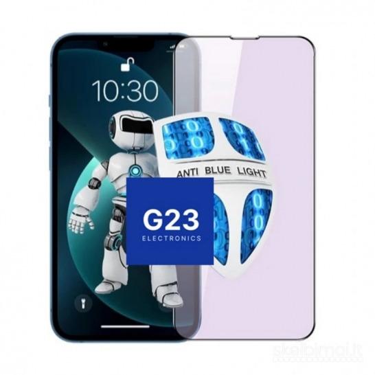 1798 Stiklas su mėlynos šviesos filtru iPhone 7 Plus / 8 Plus G23.LT