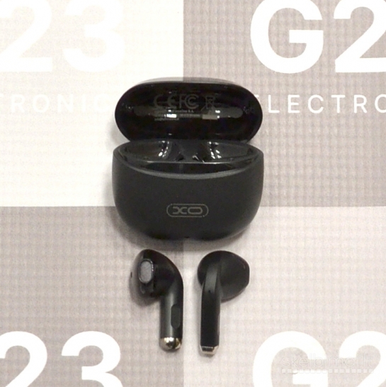 1803 Bluetooth ausinės XO Mini Jade Crystals su įkrovimo dėklu G23.LT