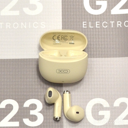 1803 Bluetooth ausinės XO Mini Jade Crystals su įkrovimo dėklu G23.LT