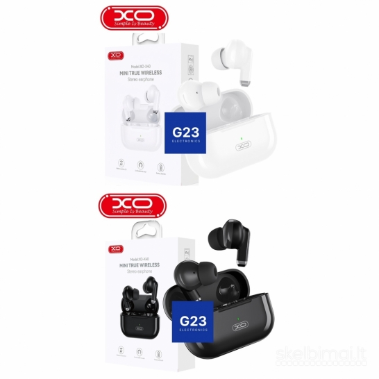 1804 Bluetooth ausinės XO Mini True Wireless WWW.G23.LT