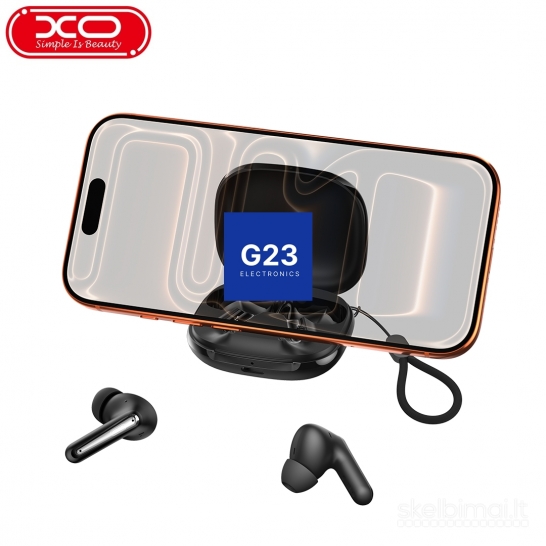 1805 Bluetooth ausinės XO Holder Pods ANC ir ENC WWW.G23.LT