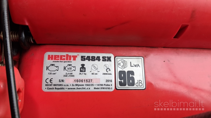 Hecht 5484 sx tvarkinga vėjapjovė
