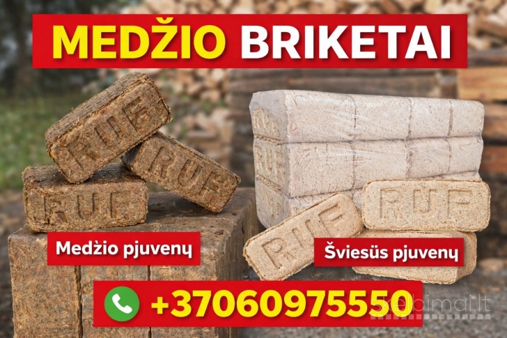 Granules 360€ briketai 299€ anglis,durpiu briketai