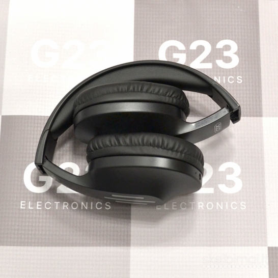 1810 Bluetooth ausinės XO ant ausų sulankstomos juodos spalvos WWW.G23.LT