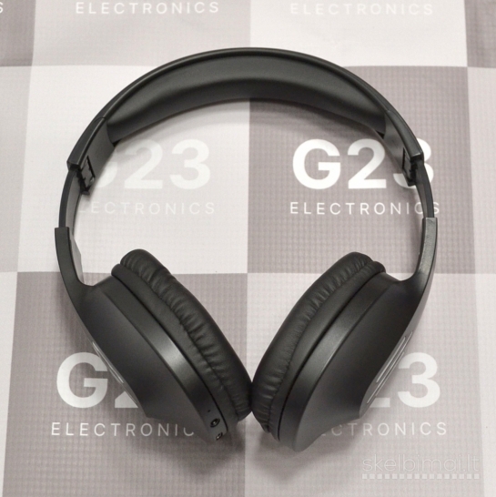 1810 Bluetooth ausinės XO ant ausų sulankstomos juodos spalvos WWW.G23.LT