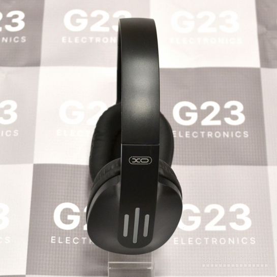 1810 Bluetooth ausinės XO ant ausų sulankstomos juodos spalvos WWW.G23.LT