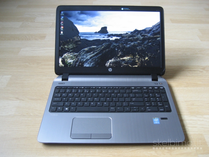 HP 450 G2 i5 2.70GHz/ 8GB/ 128GB/ nauja baterija