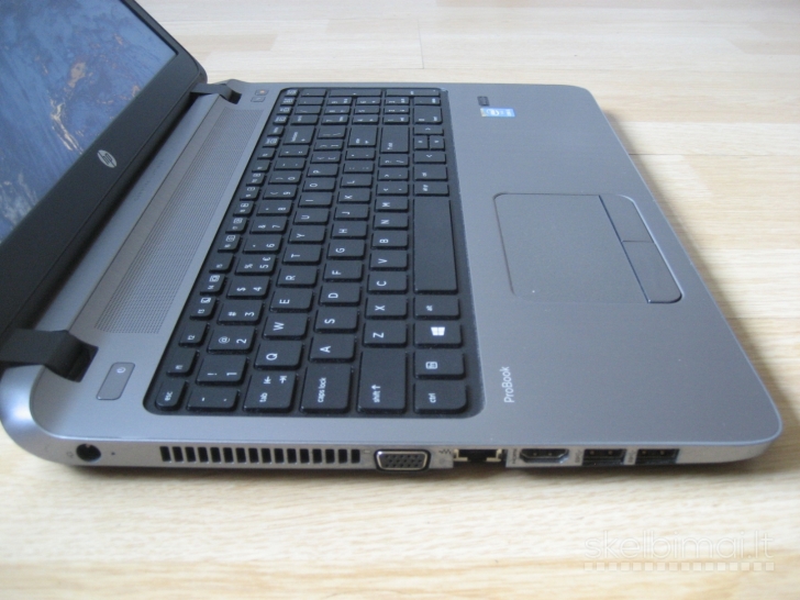 HP 450 G2 i5 2.70GHz/ 8GB/ 128GB/ nauja baterija