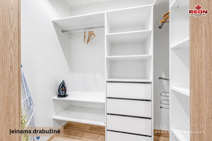 NUOMOJAMAS ERDVUS, ŠILTAS 2 KAMBARIŲ BUTAS