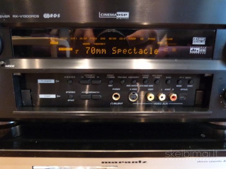 YAMAHA RX-V1300RDS Digital Home Theater Receiver. DTS 6.1. DTS Neo.