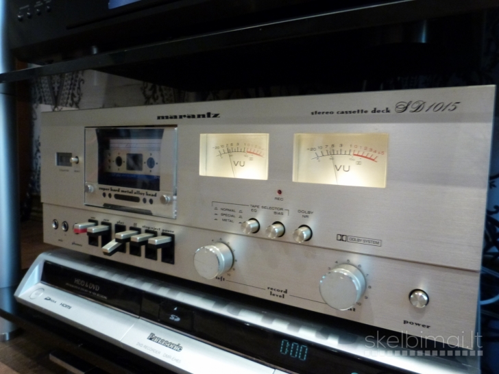 MARANTZ SD1015 Stereo Cassette Deck. 1980m. Geros būklės.