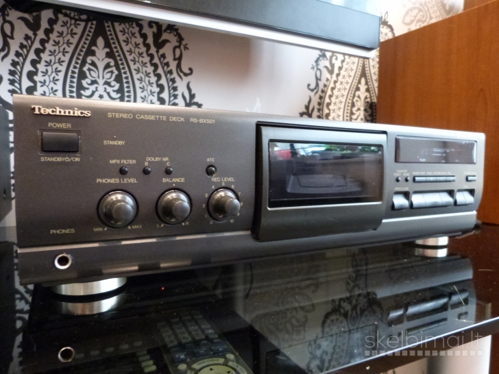 TECHNICS RS-BX501 Stereo Cassette Deck. Auto Reverse. Made in Japan.