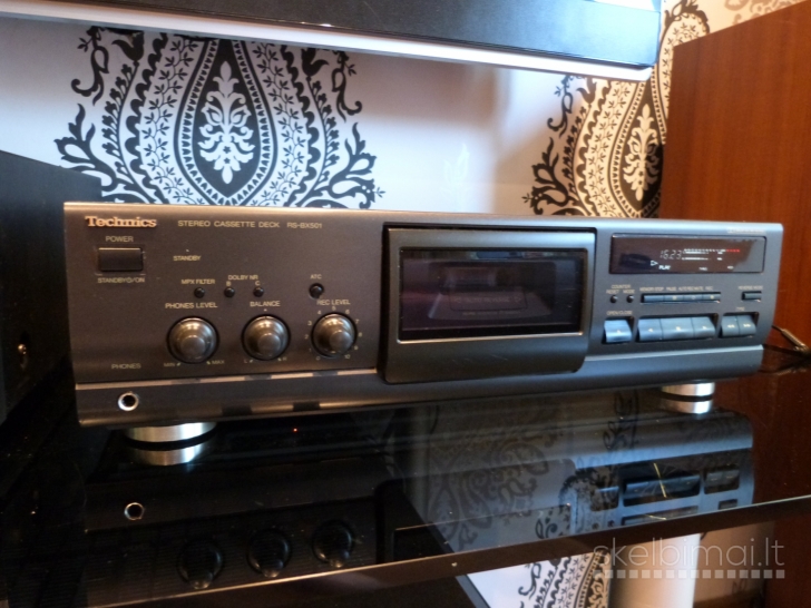 TECHNICS RS-BX501 Stereo Cassette Deck. Auto Reverse. Made in Japan.
