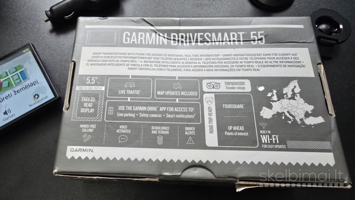 „Garmin® Drivesmart 55“ Traffic su WiFi