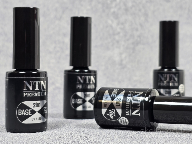 Bazė ir topas nagams viename – NTN Premium 2in1